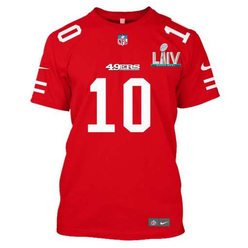 Jimmy Garoppolo 10 Super bowl San Francisco 49ers 3d shirt, hoodie 14 Jimmy Garoppolo 10 Super bowl San Francisco 49ers 3d shirt hoodie 3
