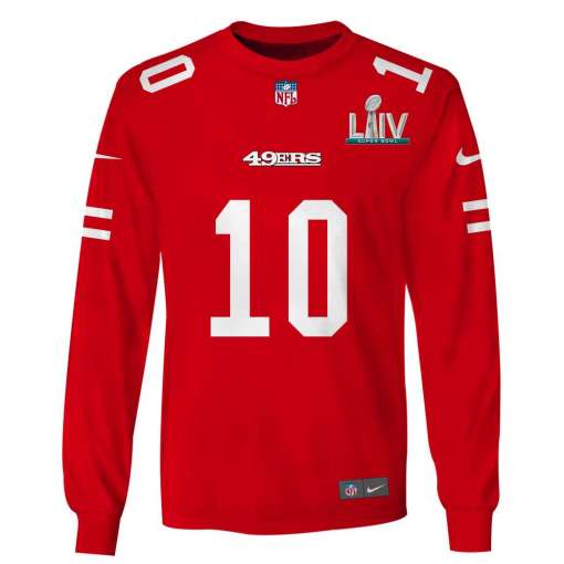 Jimmy Garoppolo 10 Super bowl San Francisco 49ers 3d shirt, hoodie 5 Jimmy Garoppolo 10 Super bowl San Francisco 49ers 3d shirt hoodie 5