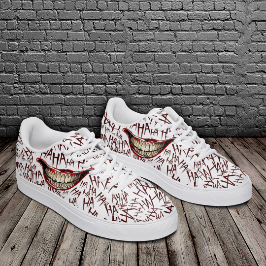 Joker mouth smile Stan Smith Low Top Shoes1
