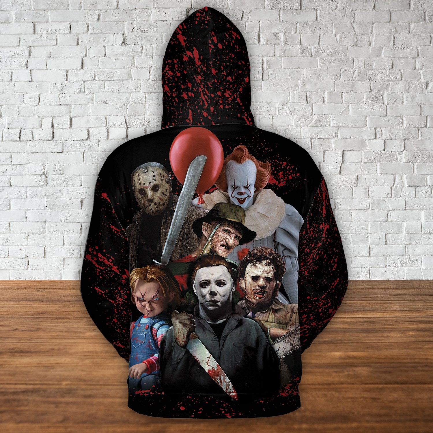 Just A Girl Who Loves Horror Movies 3d Hoodie1