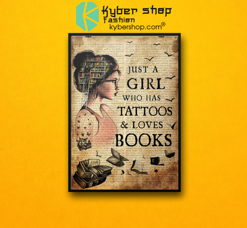 Just a girl who loves books poster 1 1