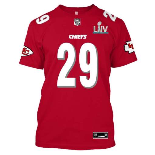 Kansas City Chiefs Eric Berry 29 Super bowl liv 3d shirt, hoodie 3 Kansas City Chiefs Eric Berry 29 Super bowl liv 3d shirt hoodie 5