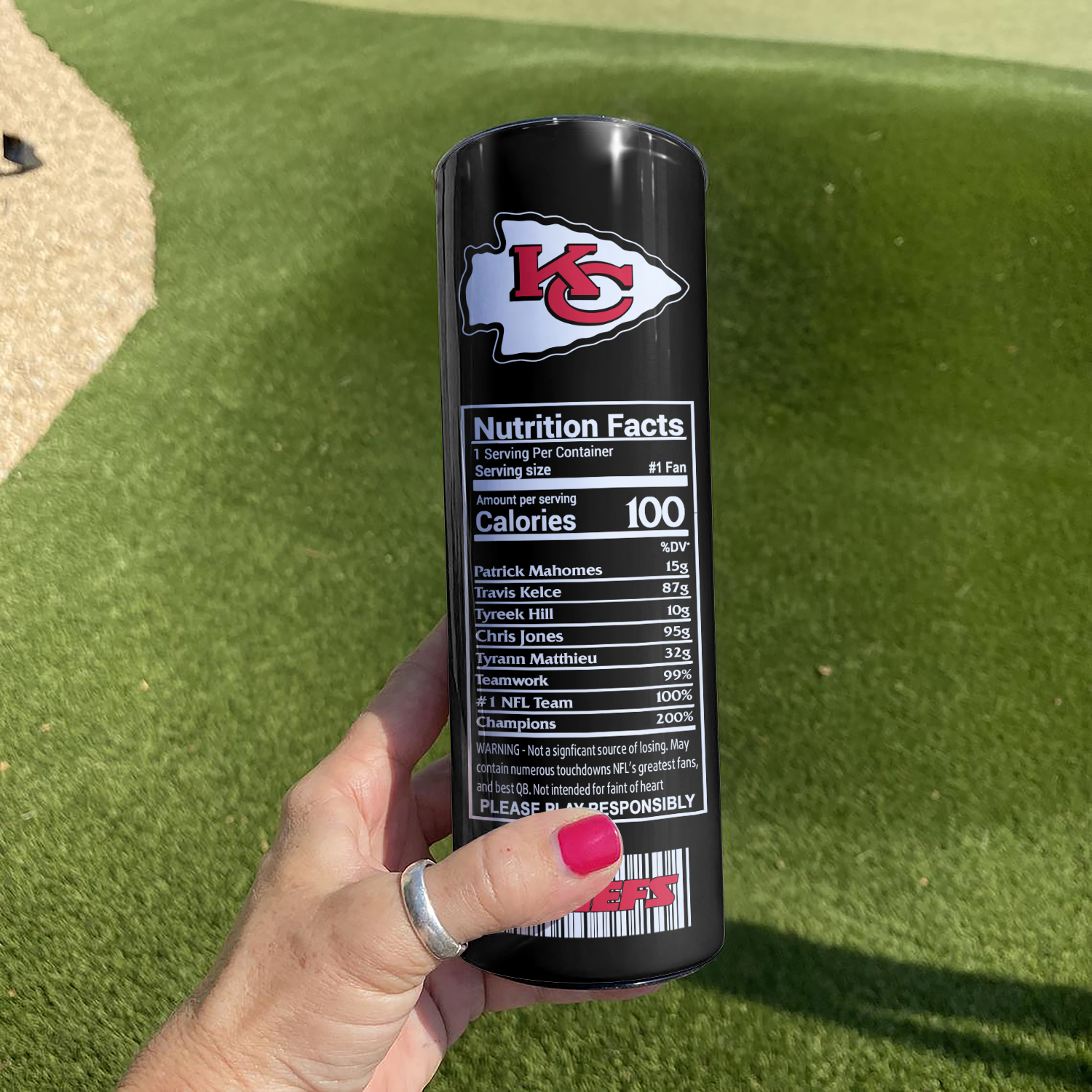Kansas City Chiefs Skinny Tumbler1 Kansas City Chiefs Skinny Tumbler1