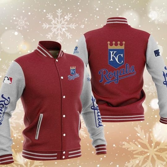 Kansas City Royals Varsity Baseball Jacket 4 Kansas City Royals Varsity Baseball Jacket2