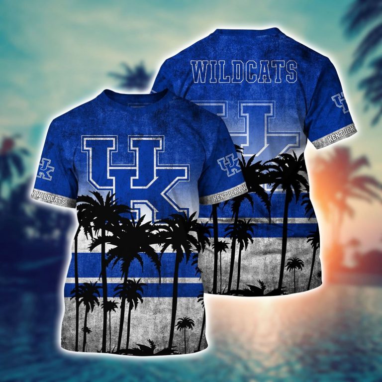 Kentucky Wildcats NCAA Hawaiian Shirt (5) Kentucky Wildcats NCAA hawaiian shirt 5