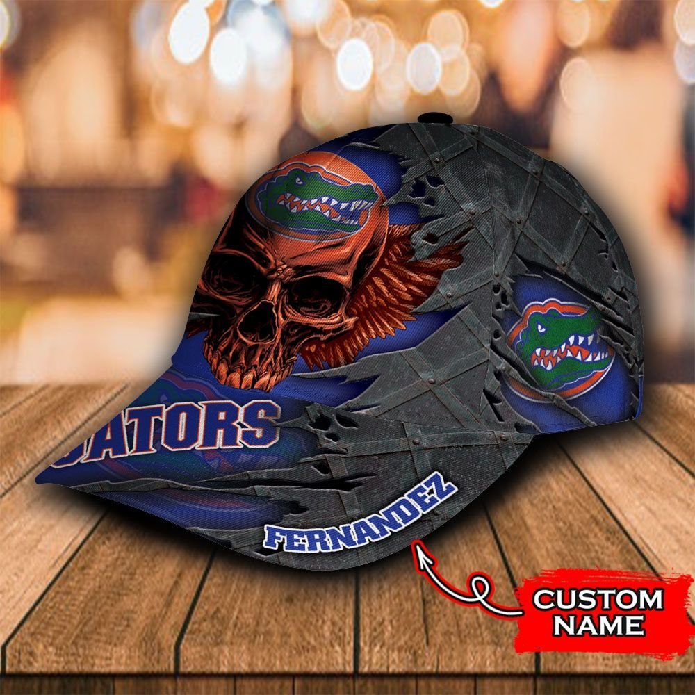 LIMITED Skull Florida Gators custom Personalized cap 3