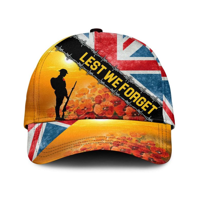 LIMITED United Kingdom Veteran Lest we forget cap 1