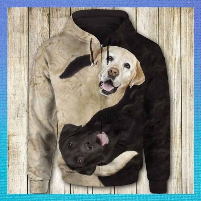 Labrador Retriever Face 3d all over print hoodie 1