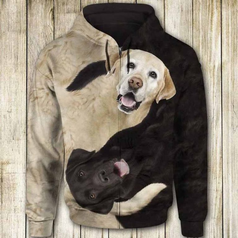 Labrador Retriever Face 3d all over print hoodie 2