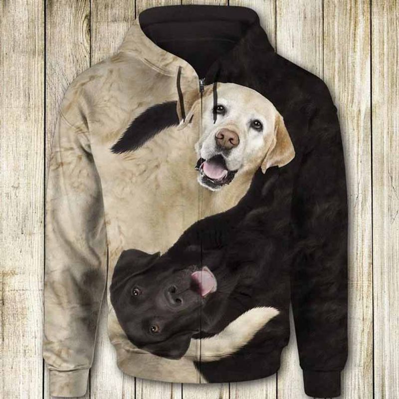 Labrador Retriever Face 3d all over print hoodie 2
