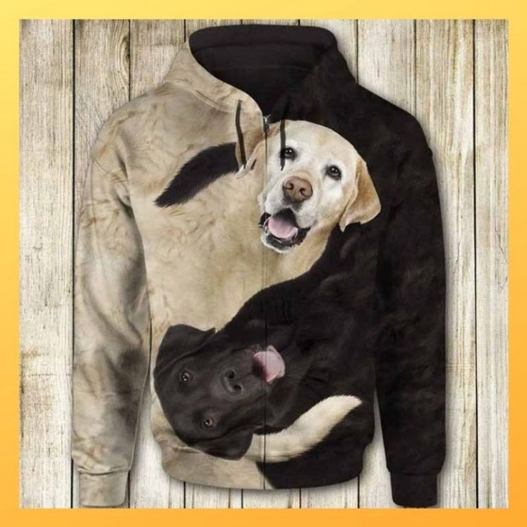 Labrador Retriever Face 3d all over print hoodie
