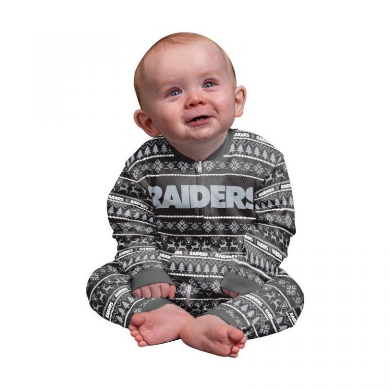 Las Vegas Raiders NFL pajamas set 5