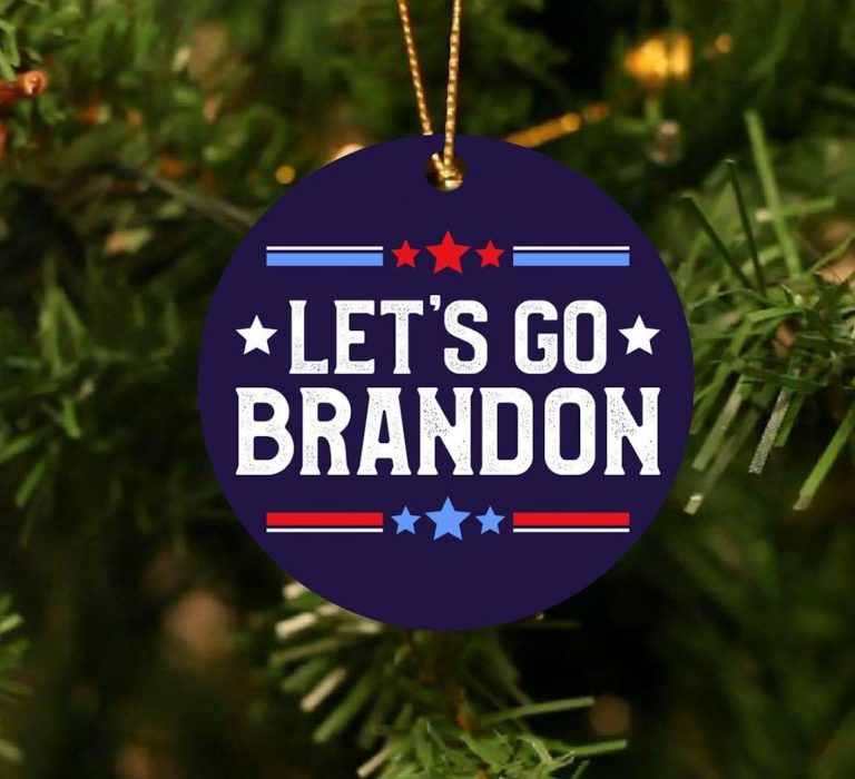 Lets Go Brandon Ornament