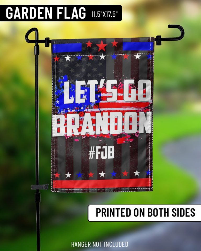 Lets go Brandon hashtag FJB American flag
