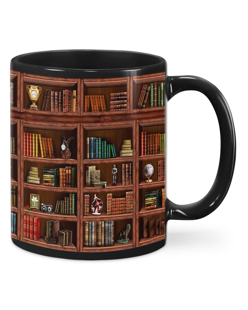 Library Book Shelf Mugs 2 Library Book Shelf Mugs 5