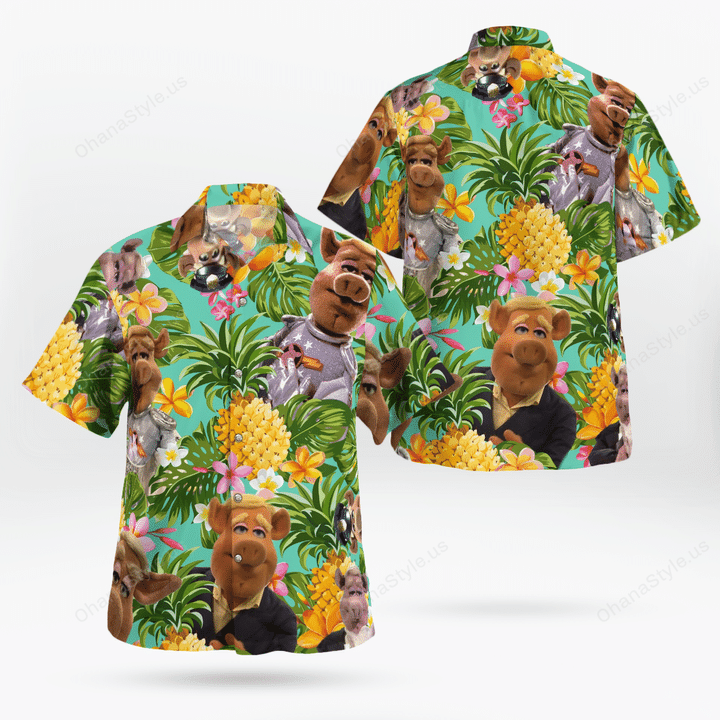 Link hogthrob tropical hawaiian shirt