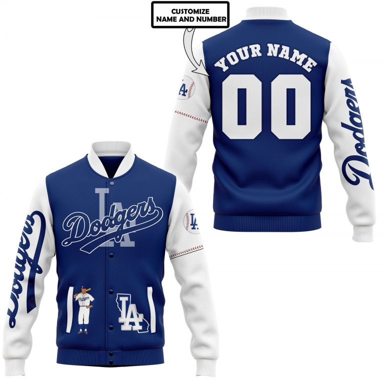 Los Angeles Dodgers custom baseball jacket 1