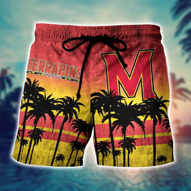 Maryland Terrapins Hawaiian shirt 3