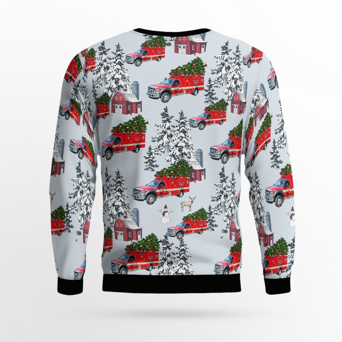 Massachusetts Concord Fire EMS Ambulance Christmas sweater, sweatshirt 3 Massachusetts Concord Fire EMS Ambulance Christmas sweater sweatshirt 2