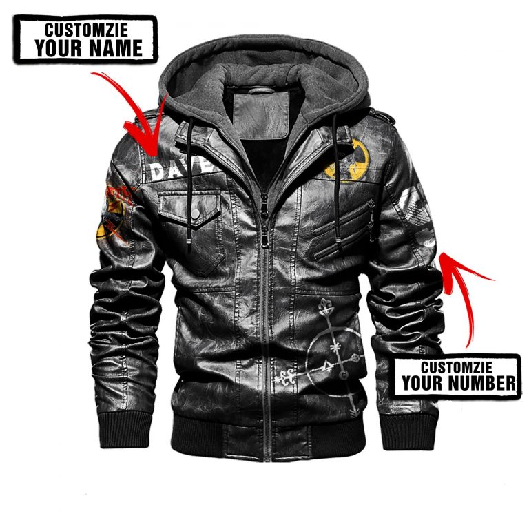 Megadeth skull custom leather jacket 6
