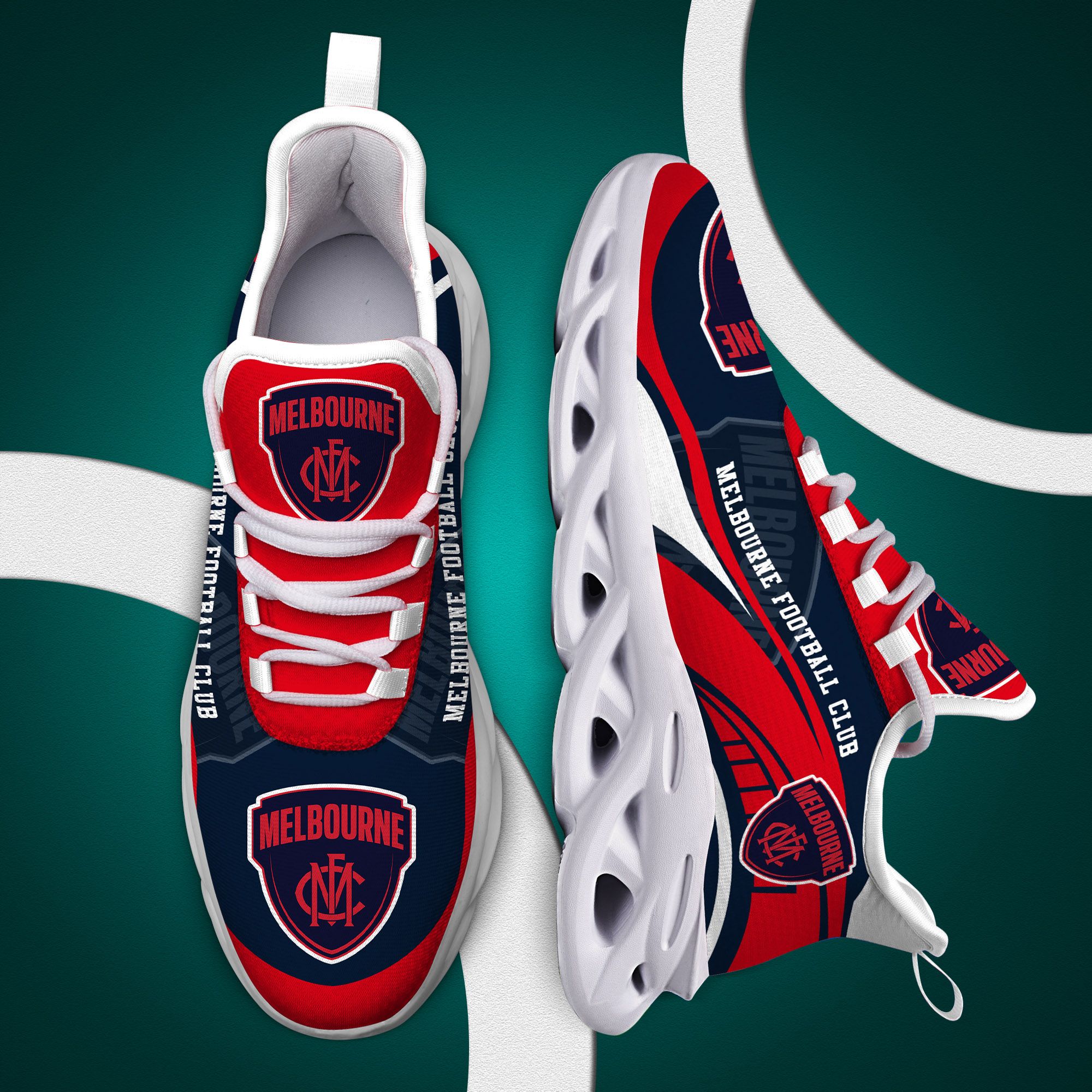 Melbourne Demons clunky max soul shoes 8 Melbourne Demons clunky max soul shoes 1.2