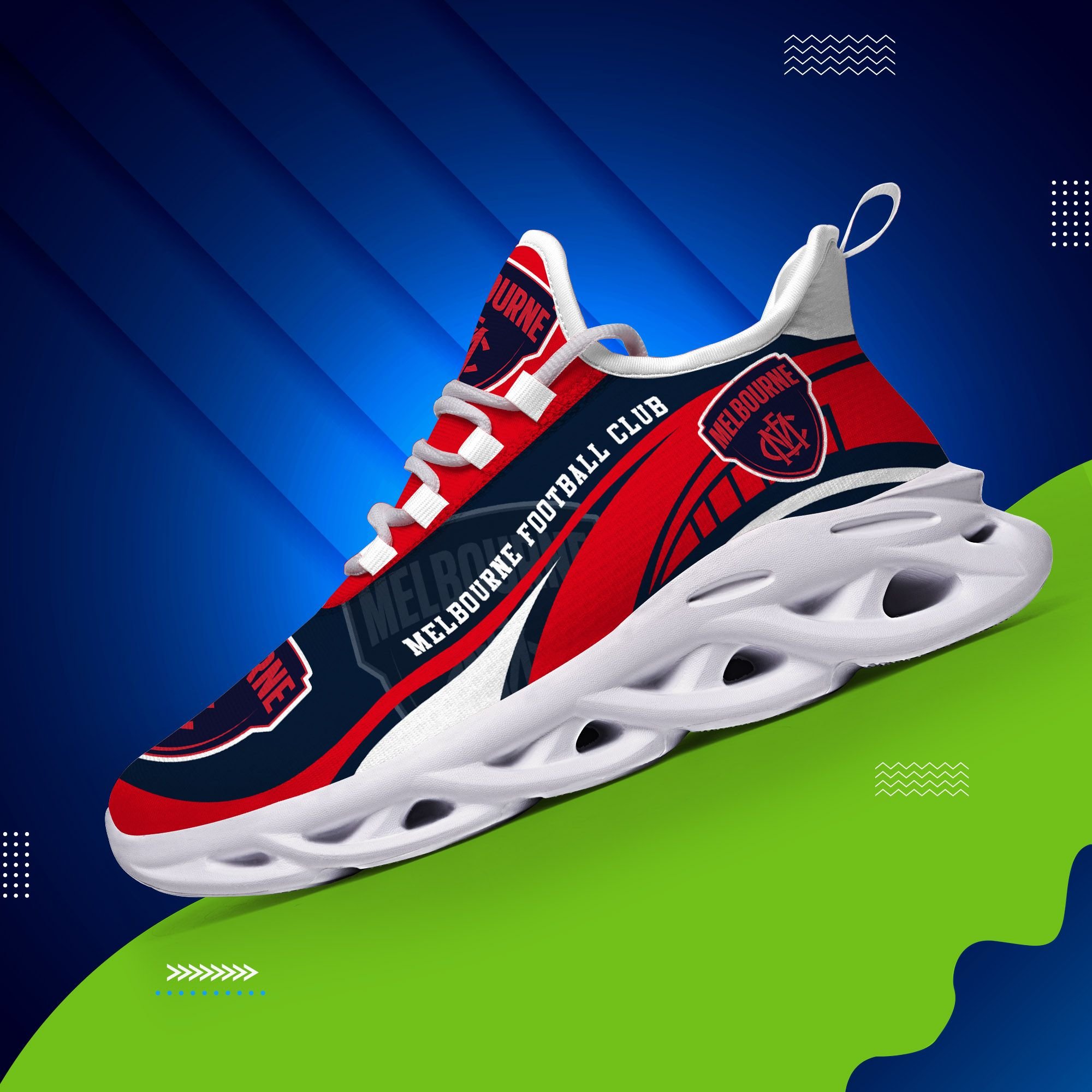 Melbourne Demons clunky max soul shoes 2 Melbourne Demons clunky max soul shoes 1