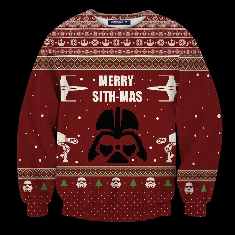 Merry Sith Mas Darth Vader Star Wars christmas sweater sweatshirt 1