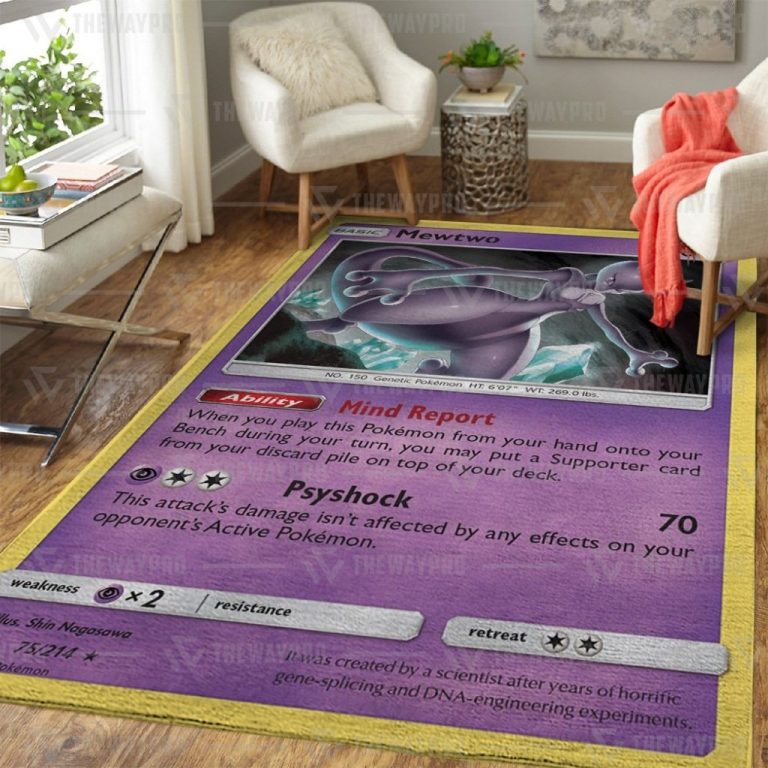 Mewtwo Unbroken Bonds Pokemon rug 2