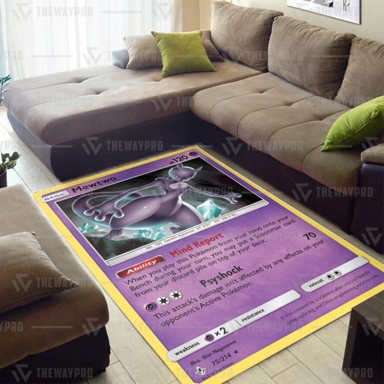 Mewtwo Unbroken Bonds Pokemon rug 3