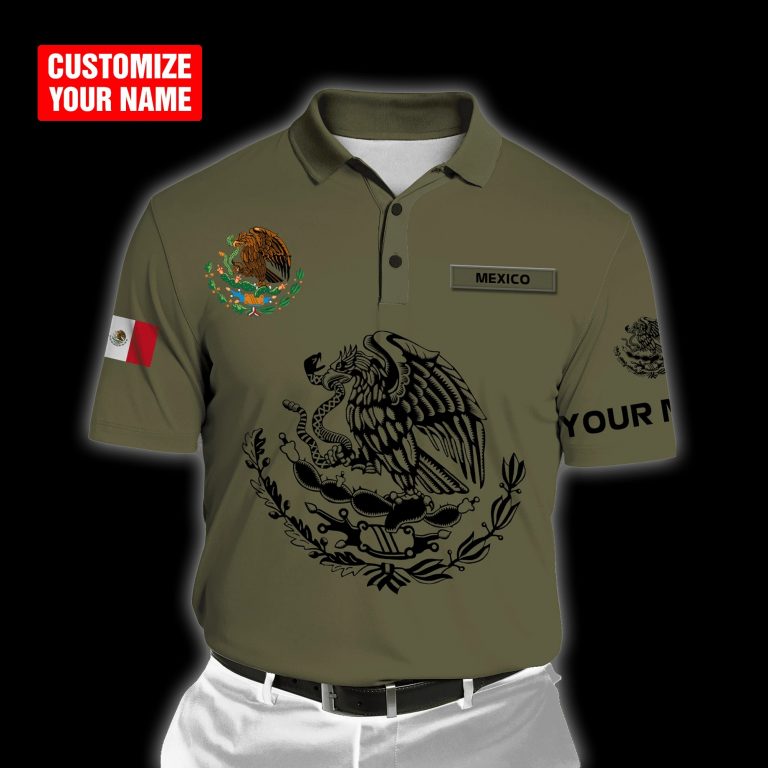 Mexican flag custom personalized 3d shirt hoodie 5