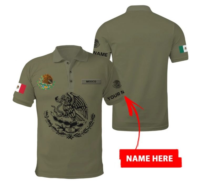 Mexican flag custom personalized 3d shirt hoodie 6