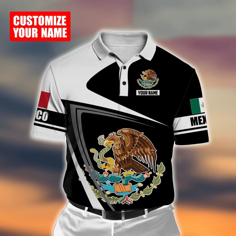 Mexico black white Mexican flag custom personalized 3d shirt, hoodie (6) Mexico black white Mexican flag custom personalized 3d shirt hoodie 6