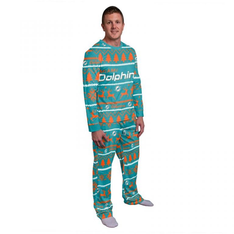 Miami Dolphins NFL pajamas set 2