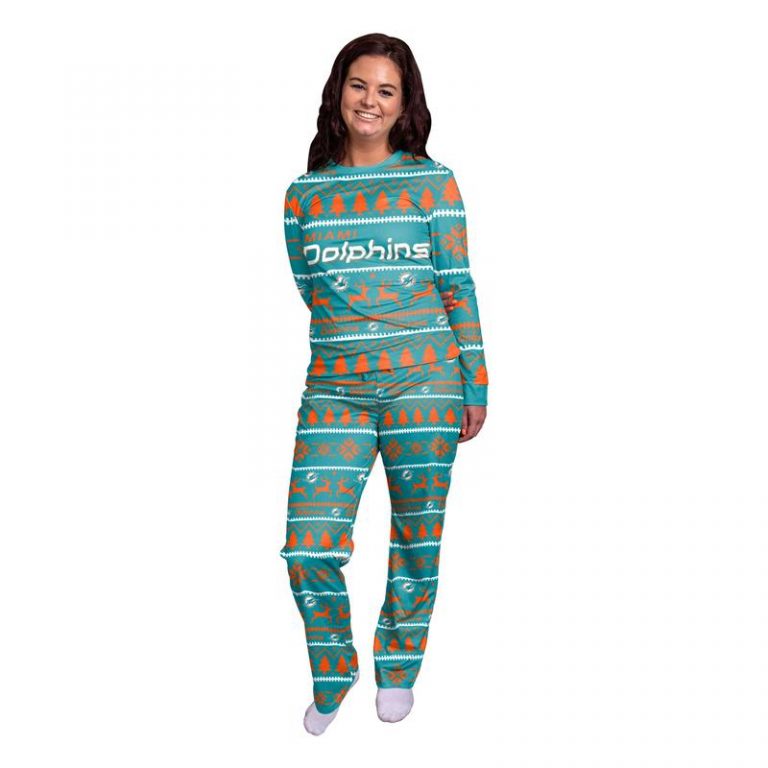 Miami Dolphins NFL pajamas set 3