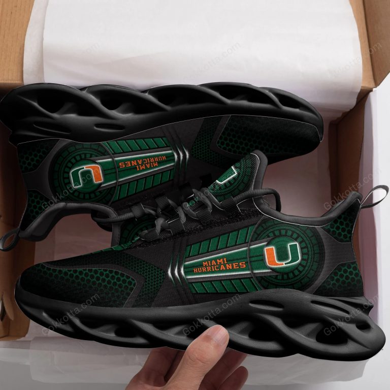 Miami Hurricanes football max soul shoes