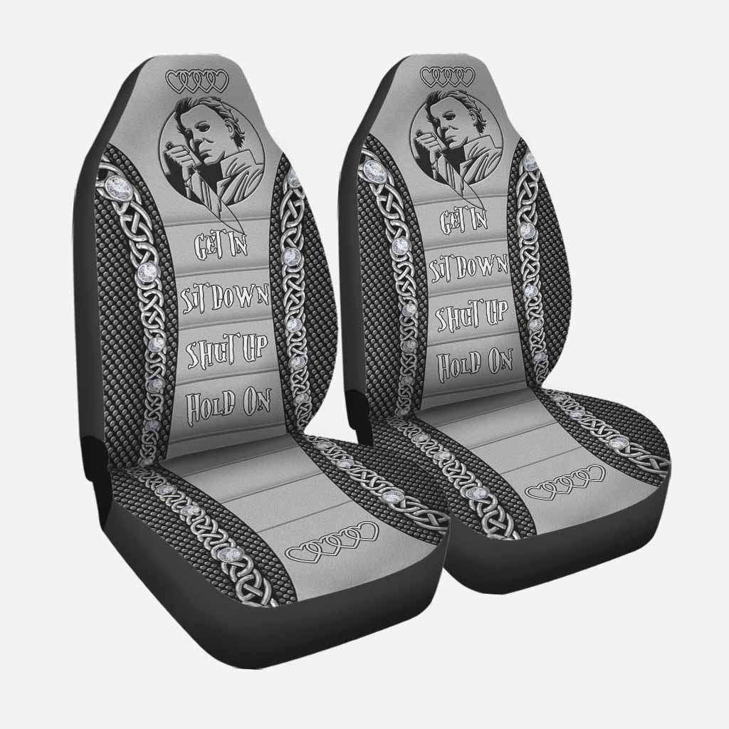 Michael Myers Get In Sit Down Shut Up Hold On Car Seat Cover 4 Michael Myers Get In Sit Down Shut Up Hold On Car Seat Cover 4