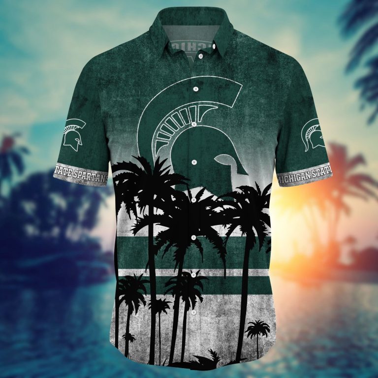 Michigan State Spartans Hawaiian shirt 1
