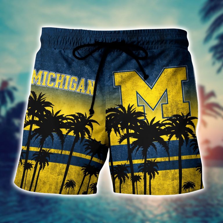 Michigan Wolverines Hawaiian shirt 3
