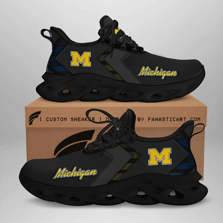 Michigan Wolverines football Clunky Max Soul Clunky Shoes