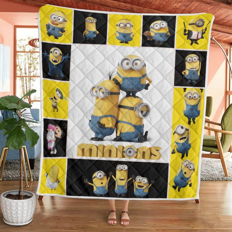 Minions quilt 5