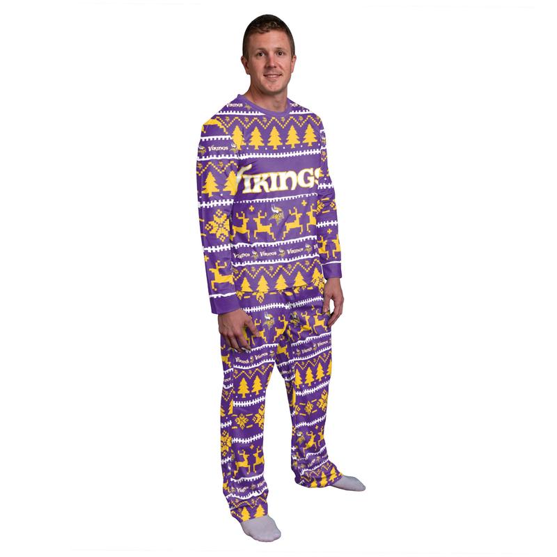 Minnesota Vikings NFL pajamas set 4 Minnesota Vikings NFL pajamas set 2