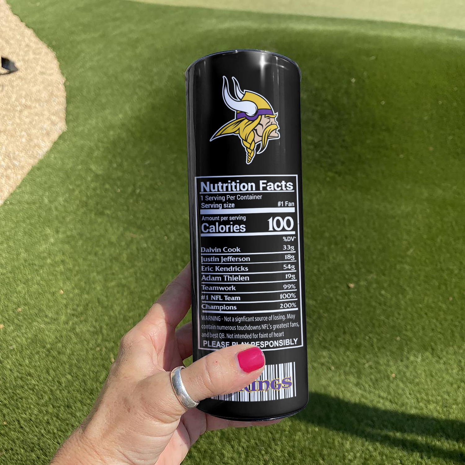 Minnesota Vikings Skinny Tumbler 1 Minnesota Vikings Skinny Tumbler 1