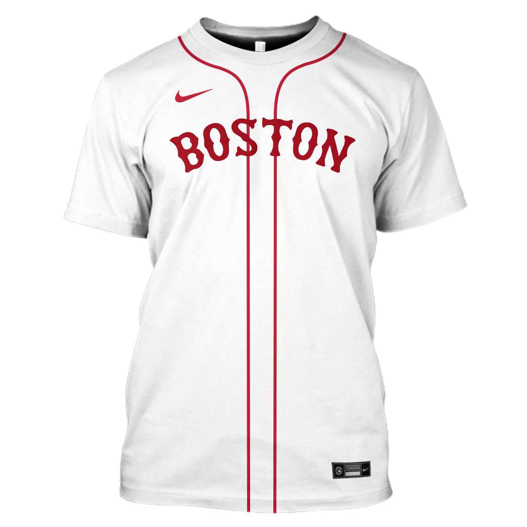 Mookie Betts 50 Boston Red Sox 3d shirt hoodie 1