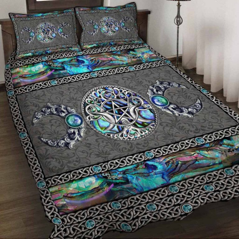 Mystery Spirit Triple Moon Witch quilt bedding set 1 Mystery Spirit Triple Moon Witch quilt bedding set 1