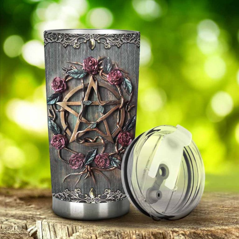 Mystical Witch 3D Printed Tumbler 3
