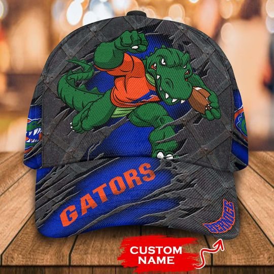 NCAA1 Florida gators 3d mascost classic custom name cap