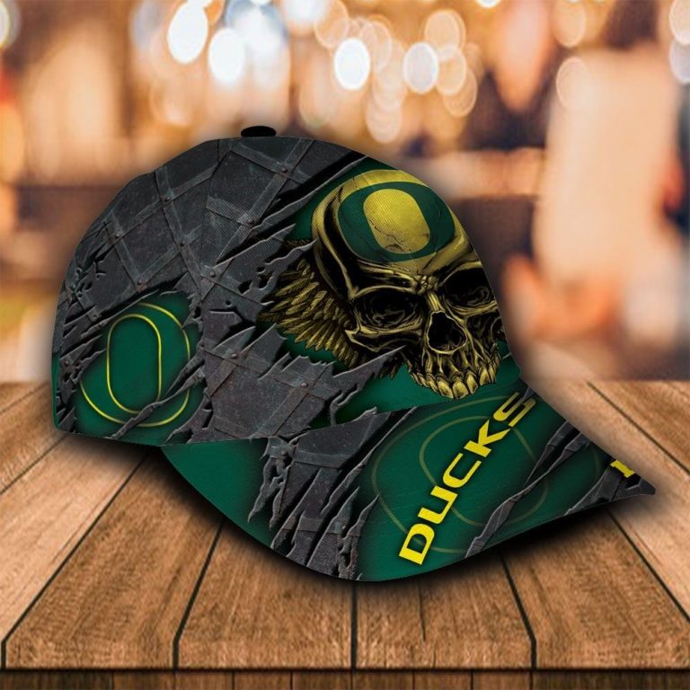 NEW Skull Oregon Ducks custom Personalized cap 4