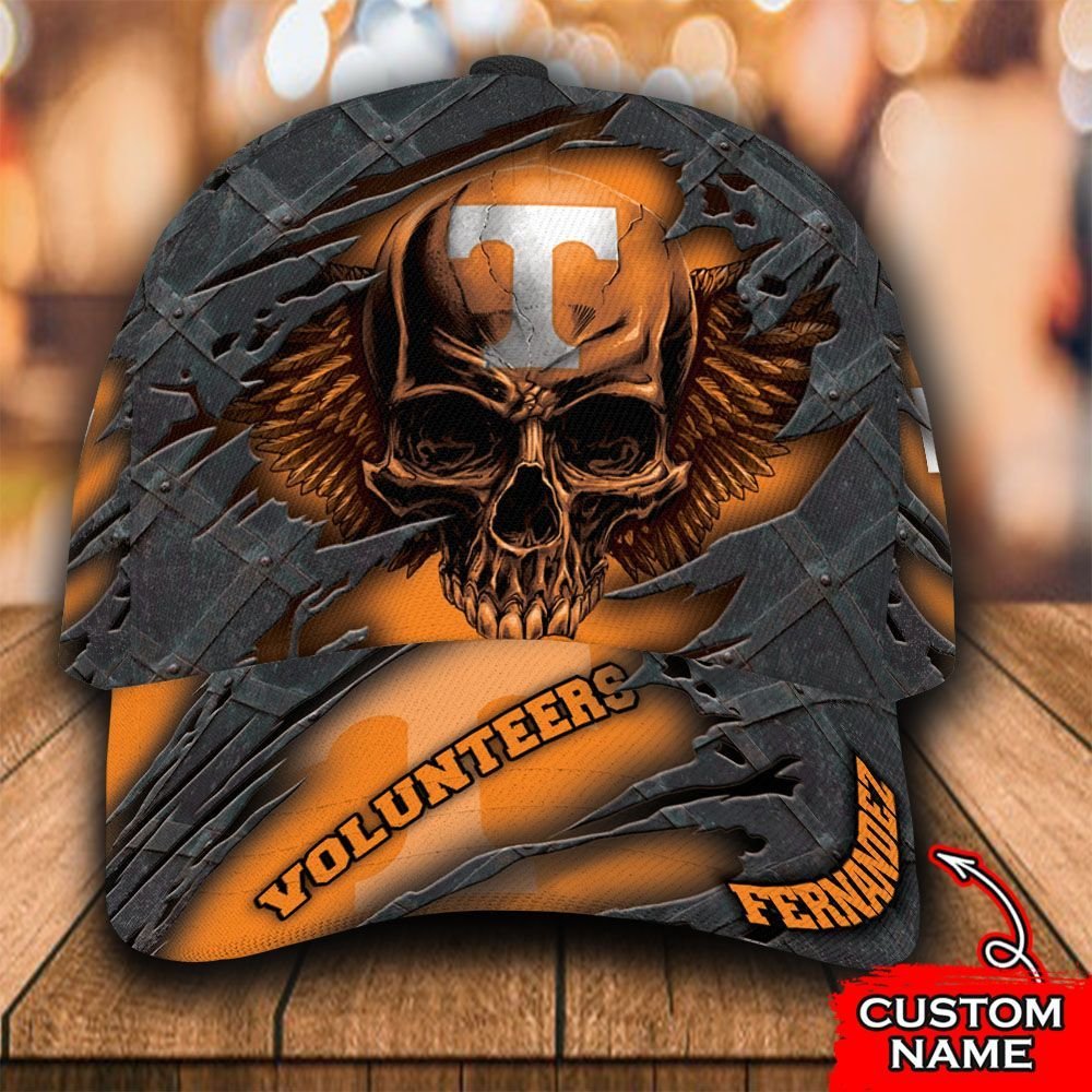 NEW Skull Tennessee Volunteers custom Personalized cap 1