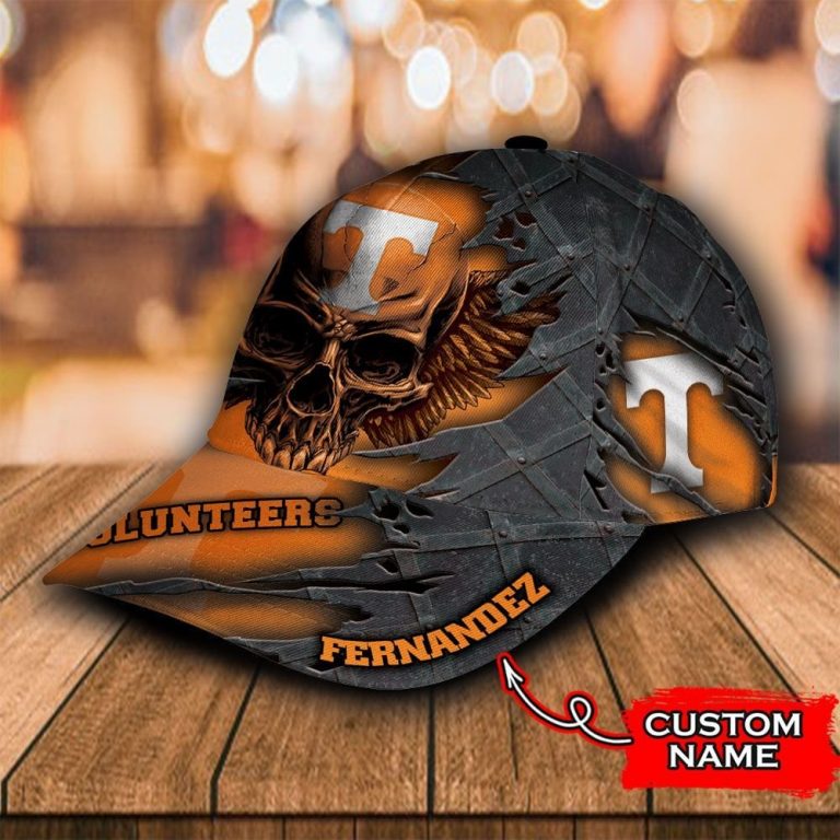 NEW Skull Tennessee Volunteers custom Personalized cap 3