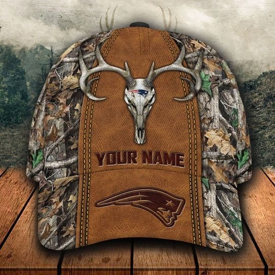 NFL New England Patriots Cap Hunting Custom name cap1